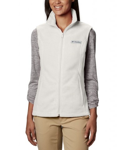 Women's Benton Springs Fleece Vest White $28.49 Jackets