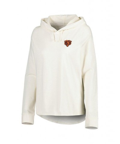 Women's Cream Chicago Bears Ashby Isles Jersey Pullover Hoodie Cream $38.50 Sweatshirts