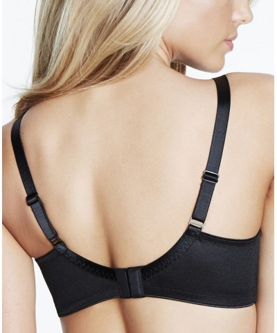 Lila Everyday Lace Minimizer Bra 7001 Black $34.96 Bras