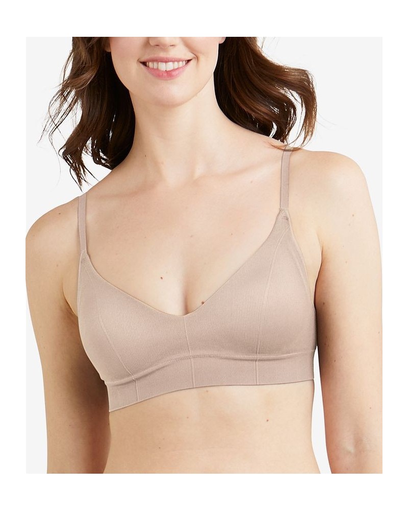 Women's Feel Good Seamless Wireless Bralette DM2303 Sandshell $15.92 Bras