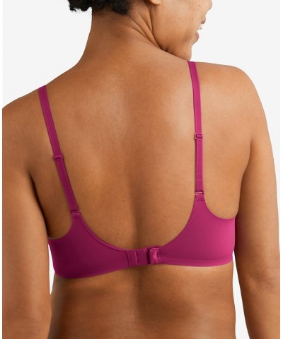 Women's One Fab Fit Wireless Demi Bra DM2301 Razzleberry $13.33 Bras