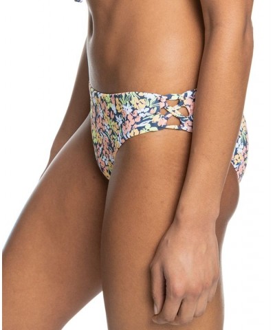 Juniors' Printed Beach Classics Hipster Bottoms Mood Indigo Ditsy Love $26.10 Swimsuits