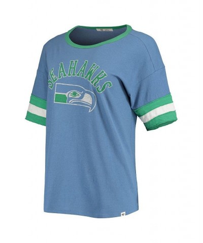 Women's '47 Royal Seattle Seahawks Dani T-shirt Royal $17.48 Tops