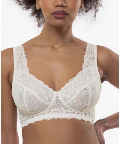 Women's Aina Non Padded Bralette Ivory/Cream $12.23 Bras