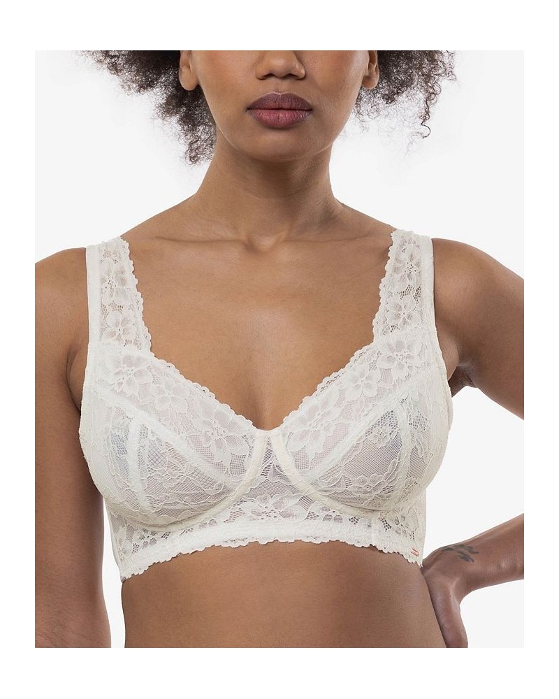 Women's Aina Non Padded Bralette Ivory/Cream $12.23 Bras