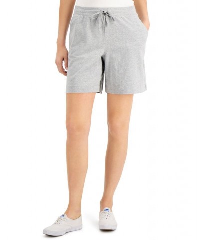 Pull-On Knit Shorts Smoke Grey Heather $10.19 Shorts