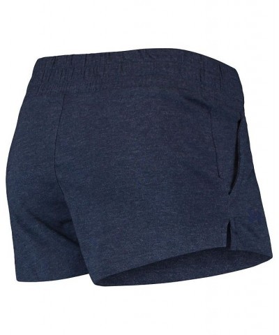 Women's Heathered Navy Navy Midshipmen Performance Cotton Shorts Heathered Navy $20.50 Shorts