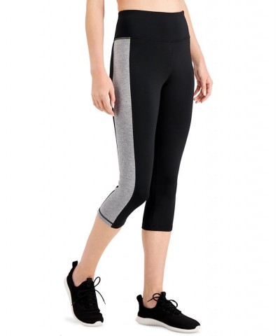 Women's Essentials Colorblocked Cropped Leggings Grey Storm $10.44 Pants