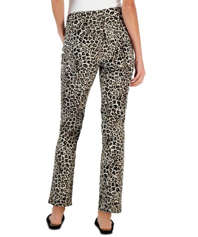 Lexington Tummy-Control Printed Jeans Creme Stone $9.95 Jeans