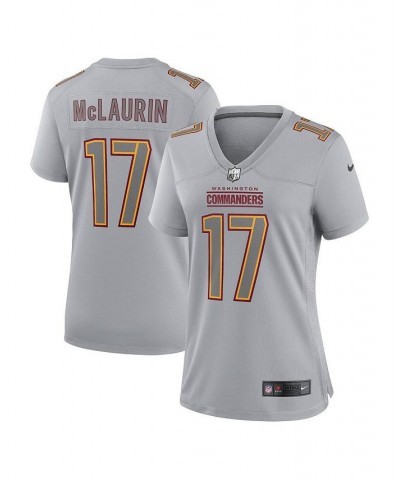 Women's Terry McLaurin Gray Washington Commanders Atmosphere Fashion Game Jersey Gray $67.20 Jersey