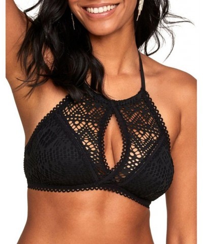 Lianne Women's Swimwear Bra Top Black $28.57 Swimsuits