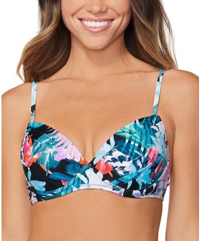 Juniors' Moonshadow Underwire Bikini Top Sunny Isles Multi $28.00 Swimsuits