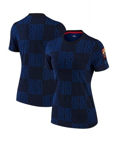 Women's Black and Navy Barcelona Voice T-shirt Black, Navy $16.40 Tops