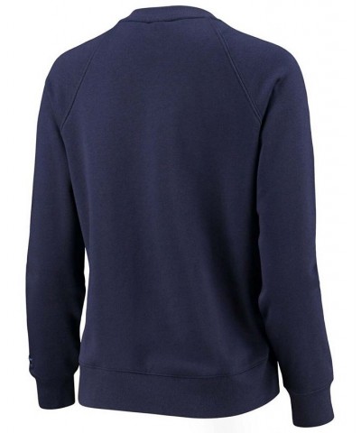 Women's Navy Auburn Tigers All Day Fleece Raglan Pullover Sweatshirt Navy $30.96 Sweatshirts