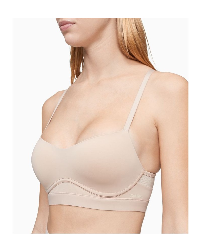 Women's Perfectly Fit Flex Lightly Lined Bralette Tan/Beige $22.00 Bras