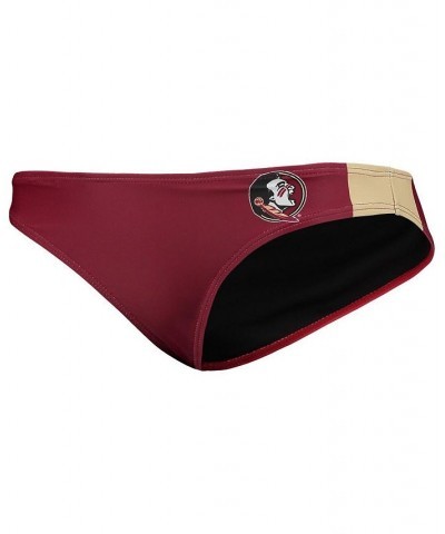 Women's Garnet Florida State Seminoles Wordmark Bikini Bottom Garnet $25.19 Swimsuits