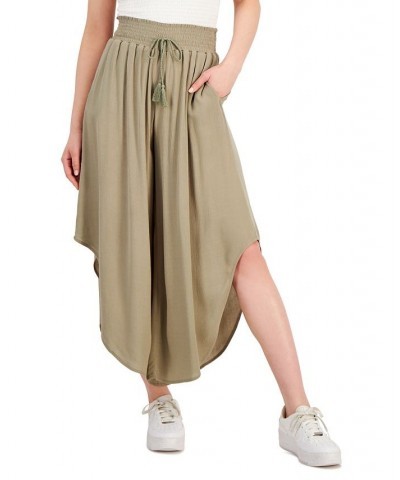 Juniors' Yogi Wide-Leg Pants Sage $15.08 Pants