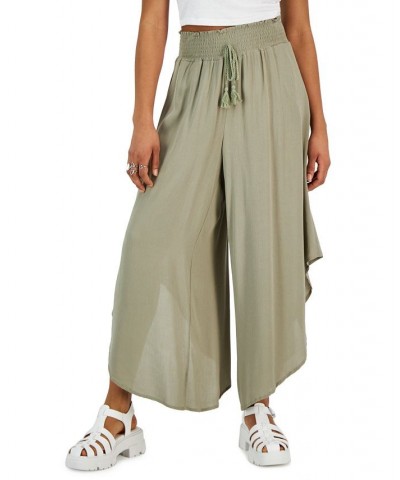 Juniors' Yogi Wide-Leg Pants Sage $15.08 Pants