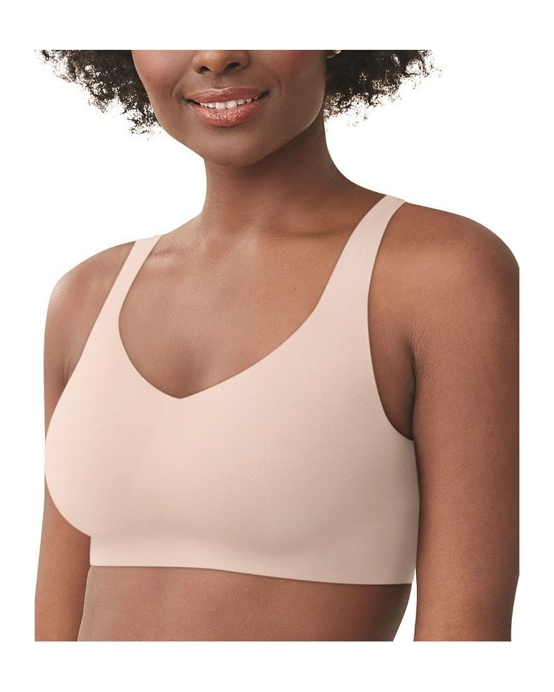 Comfort Revolution EasyLite with Back Closure Wireless Bra DF3496 Sparkling Purple $17.66 Bras