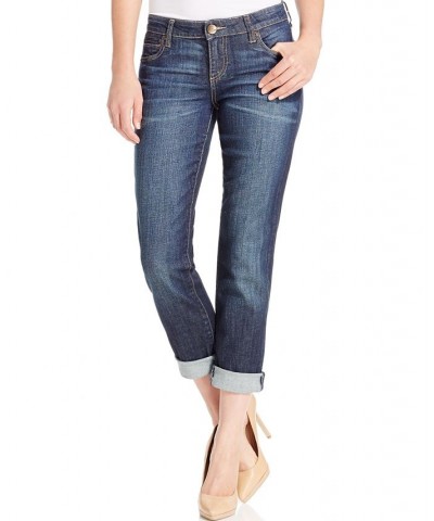 Kut from the Kloth Catherine Boyfriend Cuffed Jeans Fervent w/ Antique $46.53 Jeans