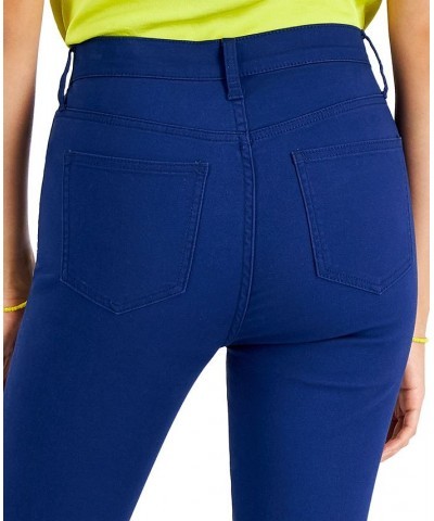 Juniors' Colored Ankle Jeans Blue $13.26 Jeans