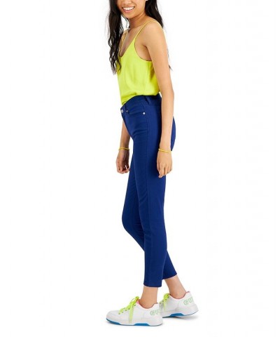 Juniors' Colored Ankle Jeans Blue $13.26 Jeans