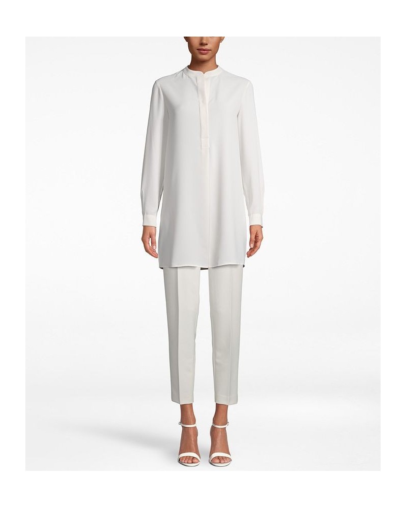 Nehru Tunic White $40.59 Tops