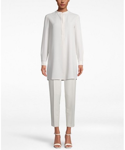 Nehru Tunic White $40.59 Tops