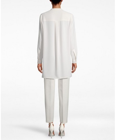 Nehru Tunic White $40.59 Tops