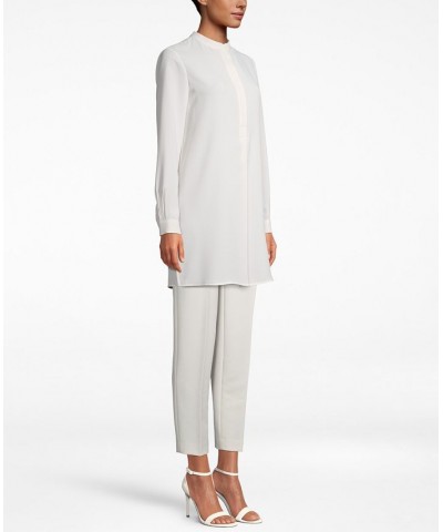 Nehru Tunic White $40.59 Tops