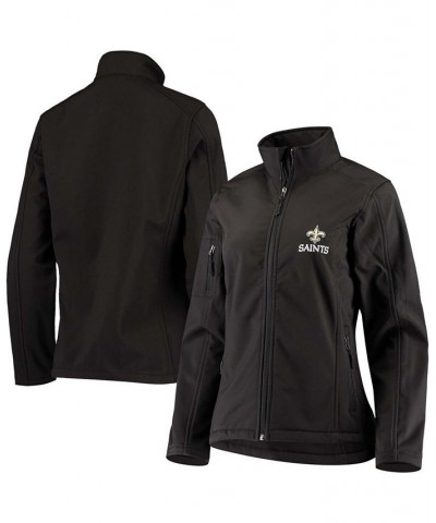 Women's Black New Orleans Saints Full-Zip Sonoma Softshell Jacket Black $40.00 Jackets