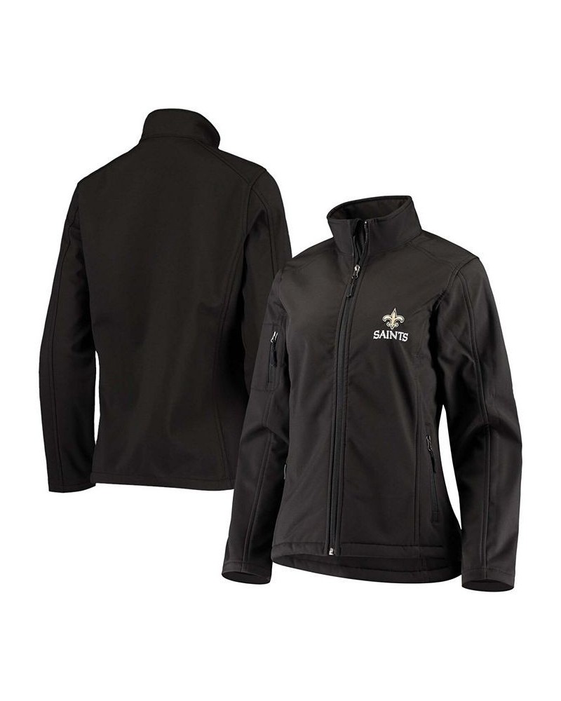 Women's Black New Orleans Saints Full-Zip Sonoma Softshell Jacket Black $40.00 Jackets