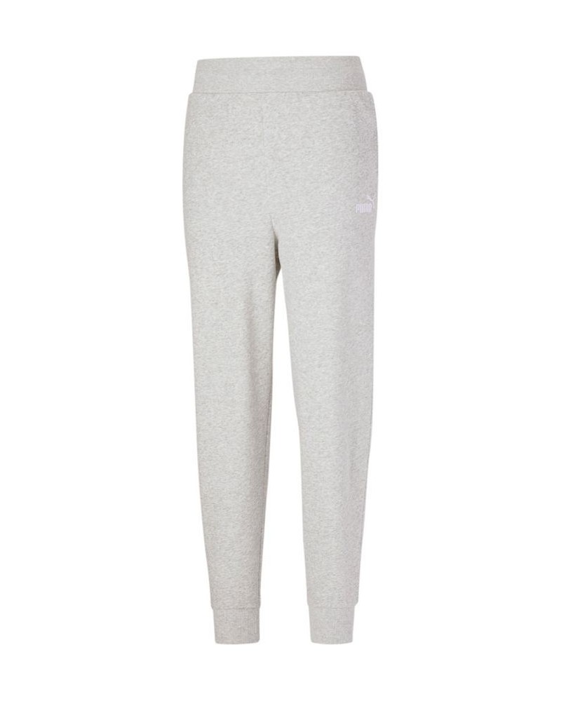 Women's Embroidered-Logo High-Waist Sweatpant Jogger Gray $24.00 Pants