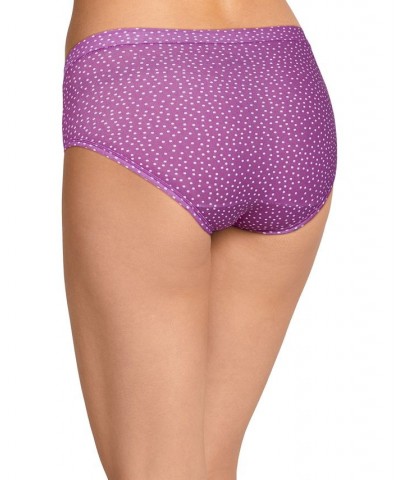 Cotton Stretch Hipster Underwear 1554 Ditsy Dot Orchid $9.12 Panty