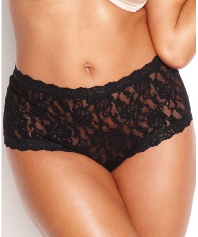 Plus Size Boyshort Underwear 481281X Black $17.33 Panty