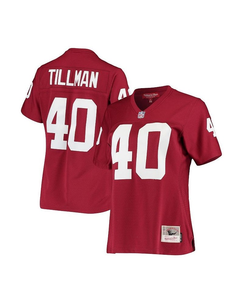 Women's Pat Tillman Cardinal Arizona Cardinals Legacy Replica Team Jersey Cardinal $66.70 Jersey