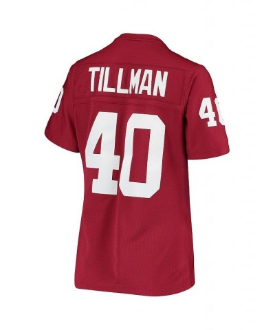 Women's Pat Tillman Cardinal Arizona Cardinals Legacy Replica Team Jersey Cardinal $66.70 Jersey