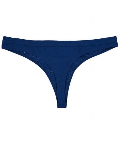 Women's Royal Buffalo Bills Solid Logo Thong Royal $11.88 Panty