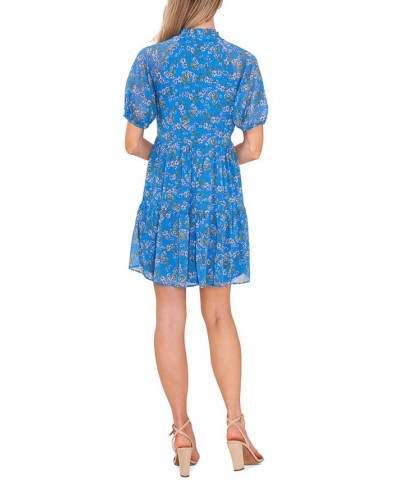 Women's Babydoll Dress Blue $31.61 Dresses