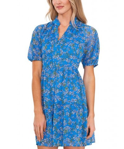 Women's Babydoll Dress Blue $31.61 Dresses