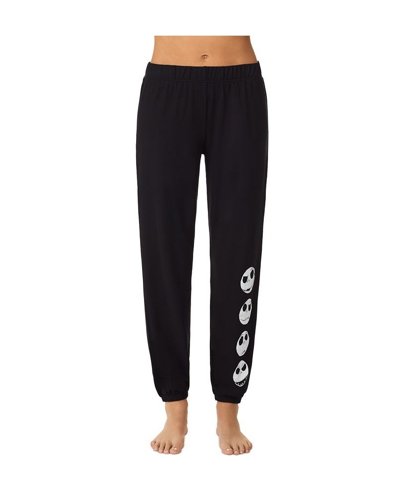 Women's Nightmare Before Christmas Pajama Pants Black $17.09 Sleepwear