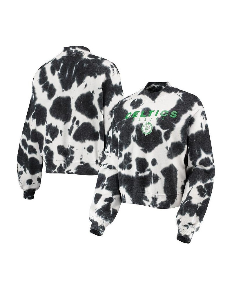 Women's Black Boston Celtics Tie-Dye Pullover Sweatshirt Black $41.65 Sweatshirts