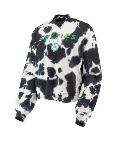 Women's Black Boston Celtics Tie-Dye Pullover Sweatshirt Black $41.65 Sweatshirts