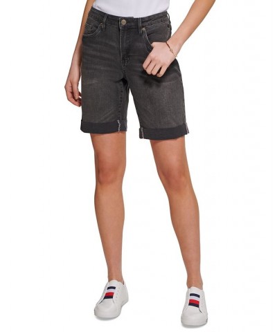 Women's TH Flex 9" Denim Shorts Chimney $26.99 Shorts