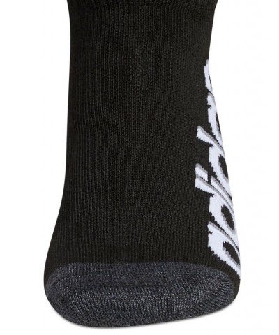 Women's 6-Pk. Superlite Linear 3 No-Show Socks Black/white $14.40 Socks