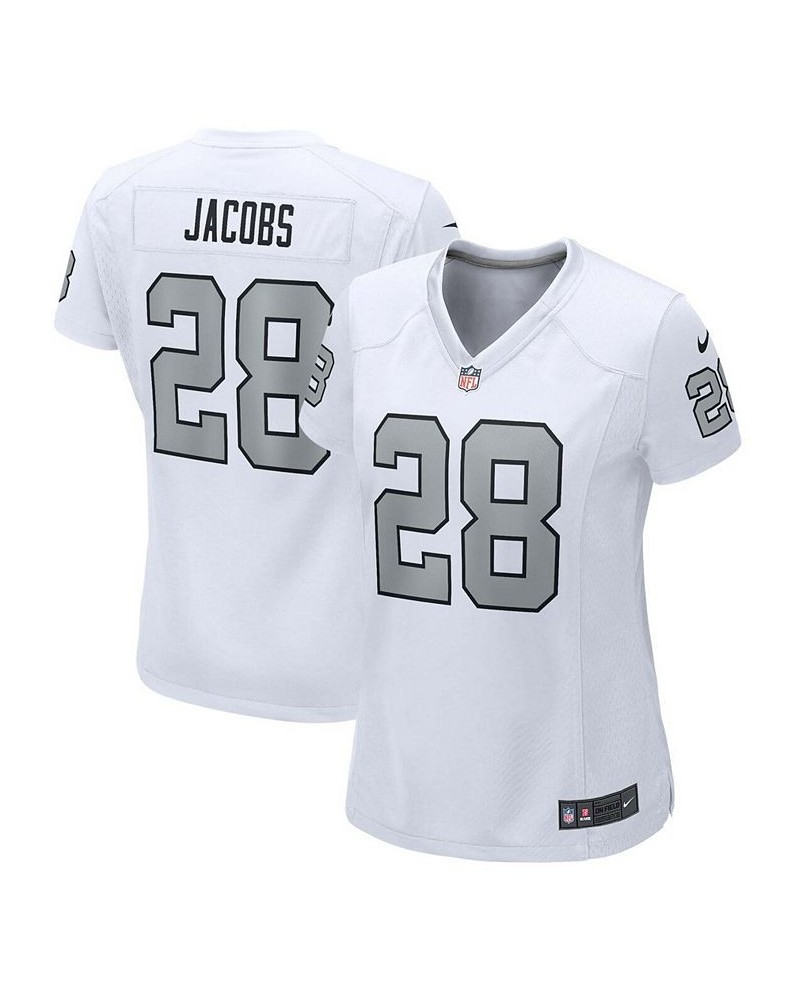 Women's Josh Jacobs White Las Vegas Raiders Alternate Game Player Jersey White $44.80 Jersey