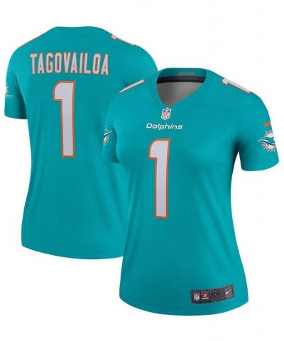 Women's Tua Tagovailoa Aqua Miami Dolphins Legend Jersey Aqua $40.70 Jersey