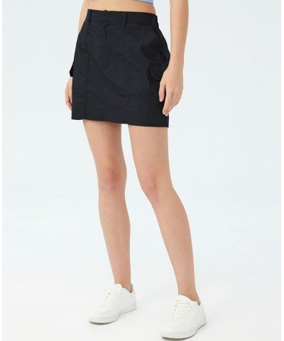 Women's Scout Cargo Mini Skirts Black $25.99 Skirts