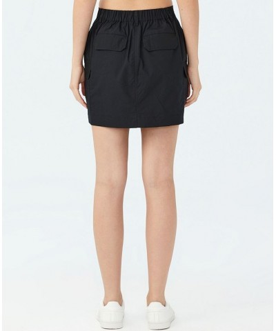 Women's Scout Cargo Mini Skirts Black $25.99 Skirts