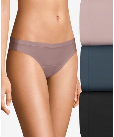 Women's Fresh & Dry Light Period Underwear 3-Pk Bikini Assorted Pack $11.18 Panty